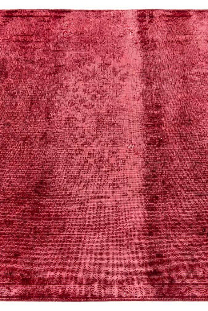 4' x 6' 8 Hand Knotted Ultra Vintage Persian Wool Rug