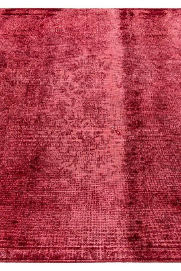 Detail image of 4' x 6' 8 Hand Knotted Ultra Vintage Persian Wool Rug