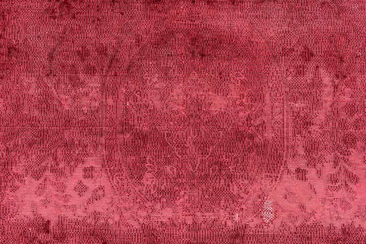 4' x 6' 8 Hand Knotted Ultra Vintage Persian Wool Rug