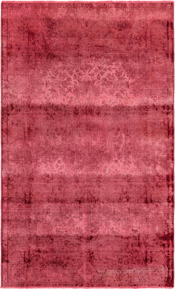 Detail image of 4' x 6' 8 Hand Knotted Ultra Vintage Persian Wool Rug