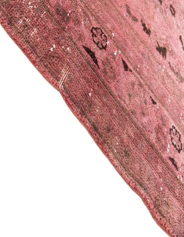 Detail image of 6' 9 x 9' 3  Hand Knotted Ultra Vintage Persian Wool Rug