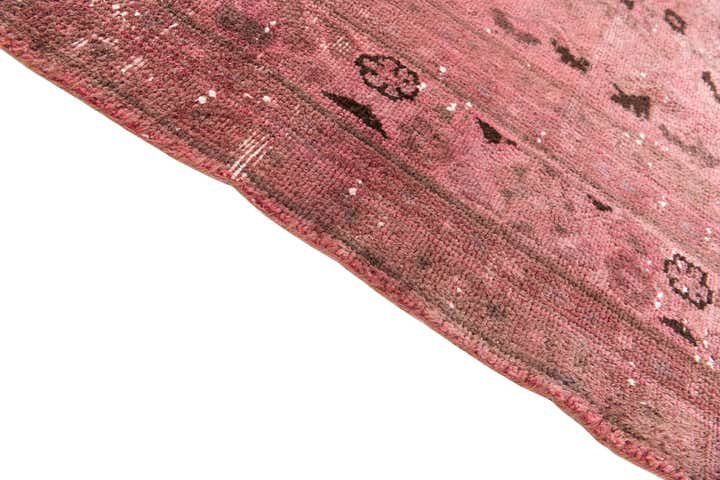 6' 9 x 9' 3 Hand Knotted Ultra Vintage Persian Wool Rug