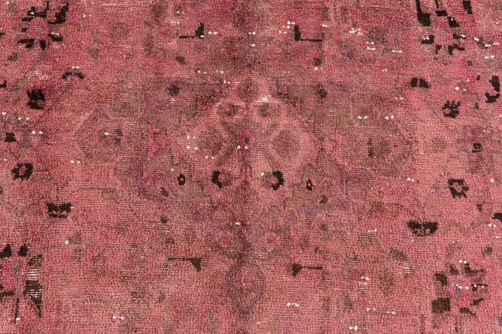 6' 9 x 9' 3 Hand Knotted Ultra Vintage Persian Wool Rug