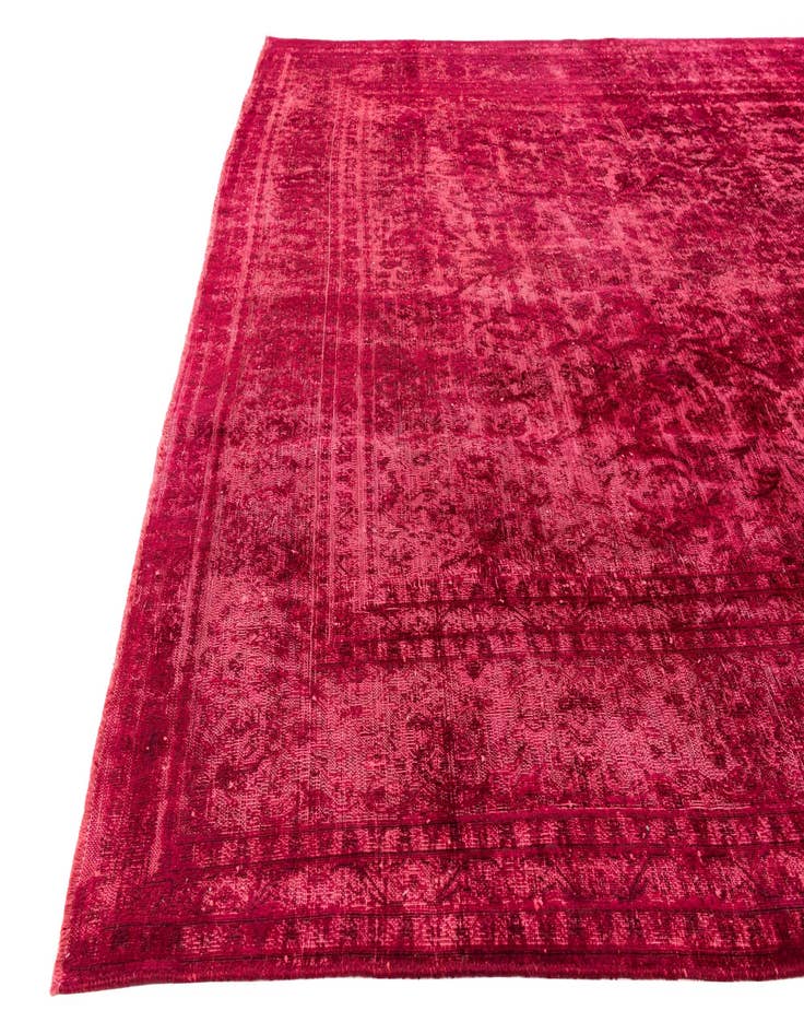 Detail image of 9' 7 x 13'  Hand Knotted Ultra Vintage Persian Wool Rug