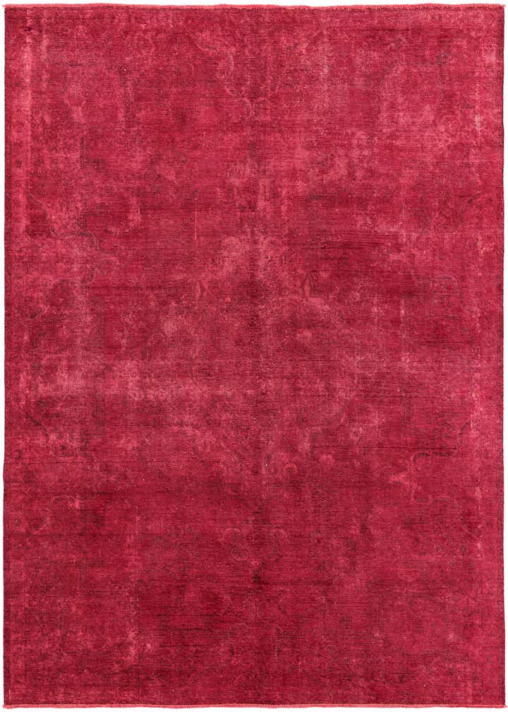 7' 5 x 10' 3 Hand Knotted Ultra Vintage Persian Wool Rug