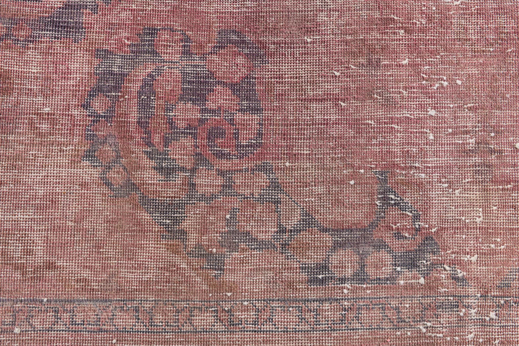 8' 2 x 11' Hand Knotted Ultra Vintage Persian Wool Rug