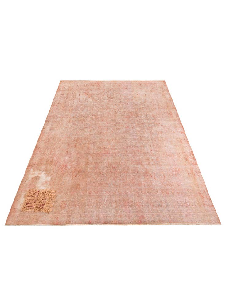 Detail image of 9' 7 x 13'  Hand Knotted Ultra Vintage Persian Wool Rug