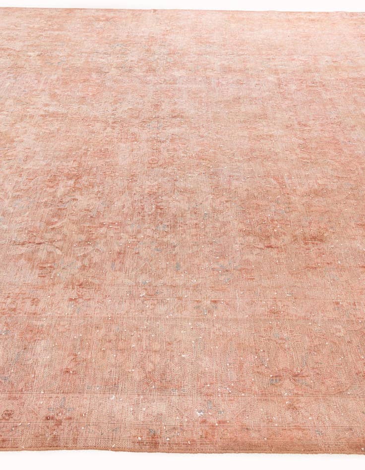 Detail image of 9' 7 x 13'  Hand Knotted Ultra Vintage Persian Wool Rug