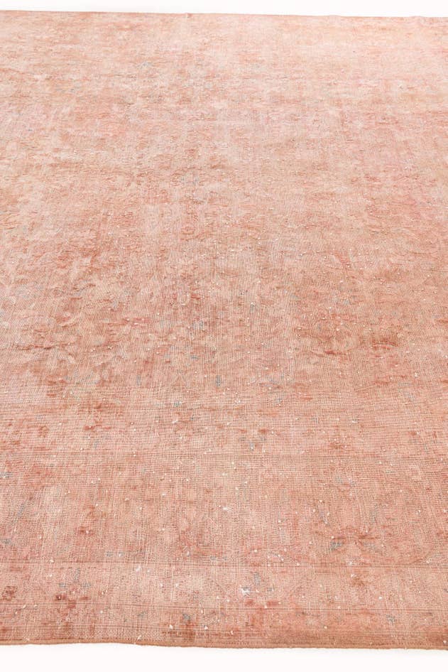 Detail image of 9' 7 x 13' Hand Knotted Ultra Vintage Persian Wool Rug