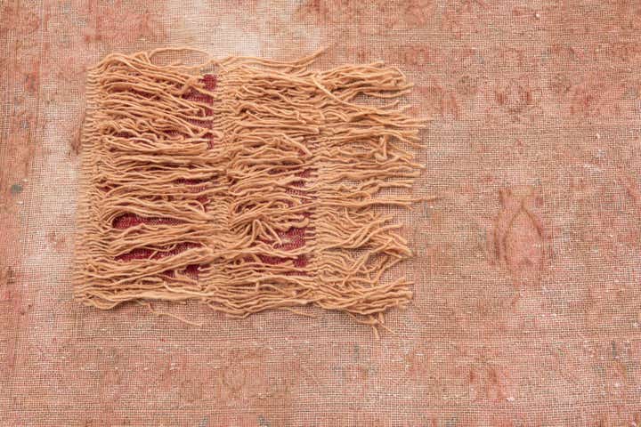 9' 7 x 13' Hand Knotted Ultra Vintage Persian Wool Rug