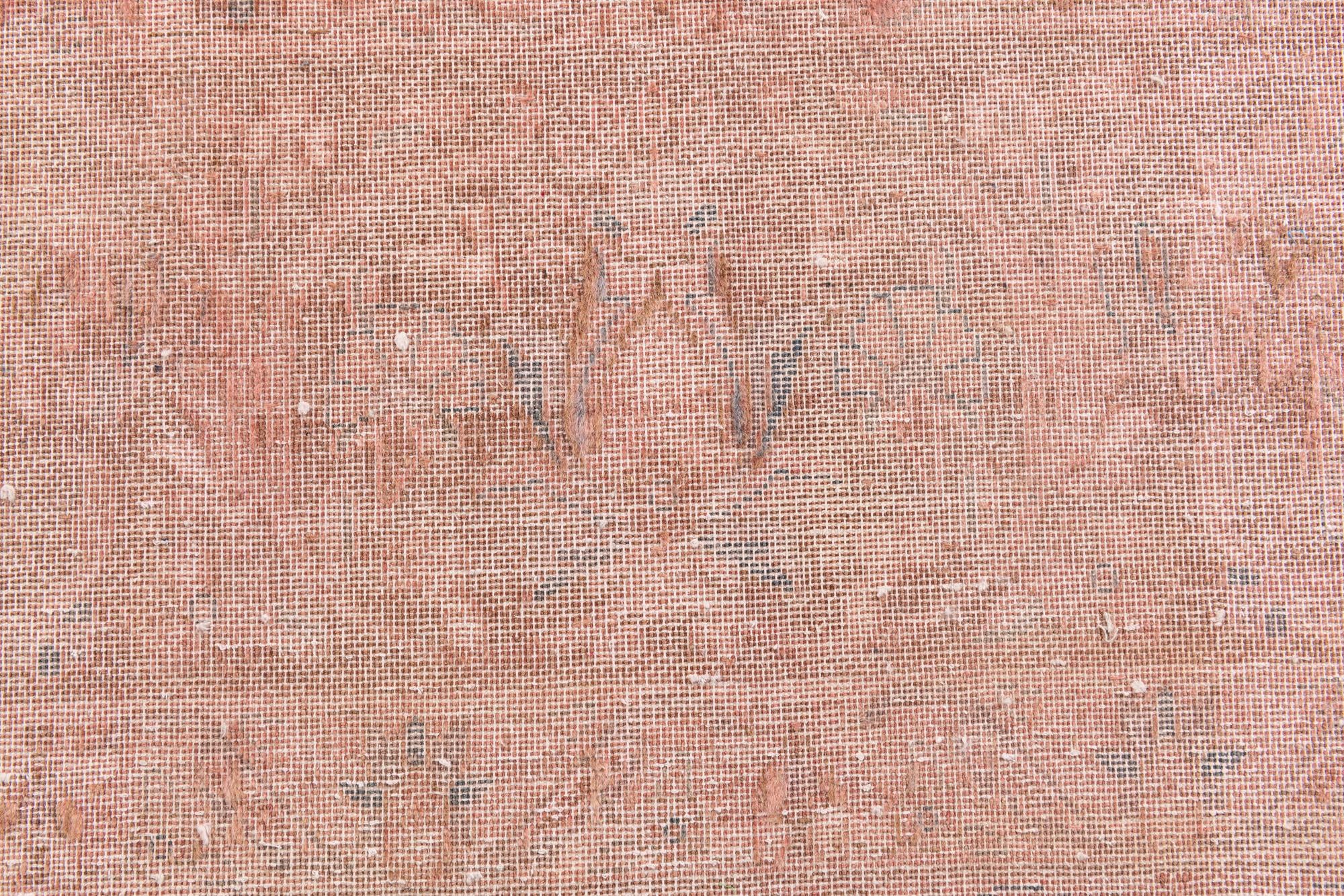 9' 7 x 13' Hand Knotted Ultra Vintage Persian Wool Rug