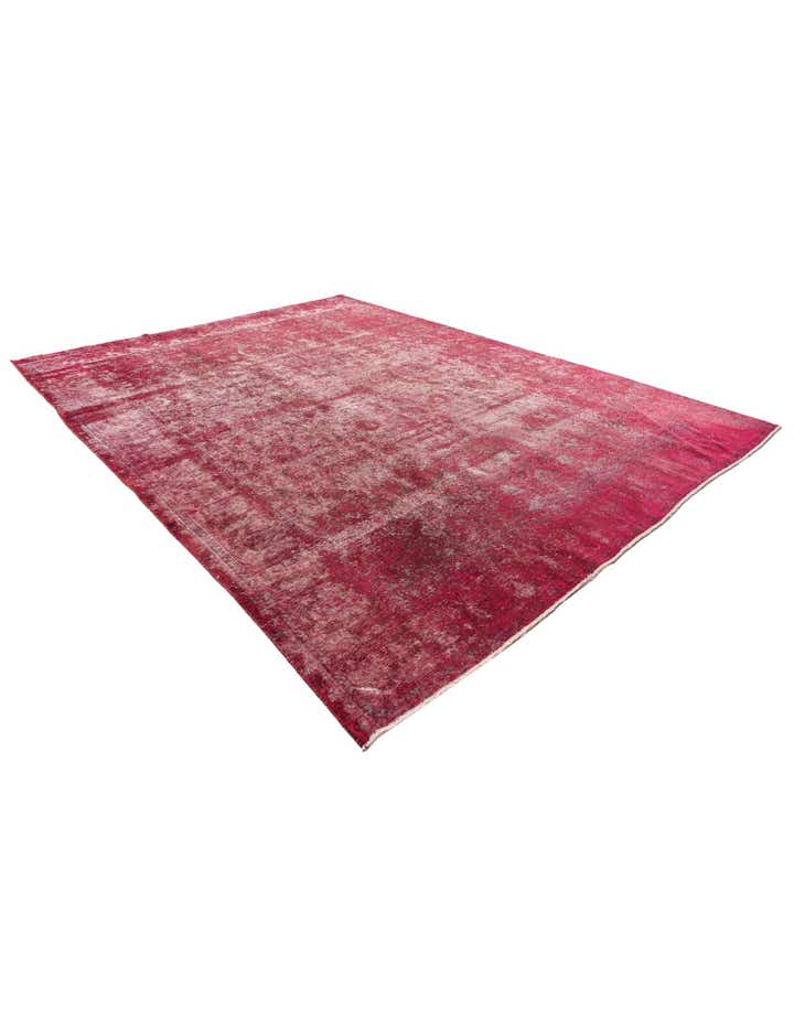 9' 4 x 12' 6 Hand Knotted Ultra Vintage Persian Wool Rug