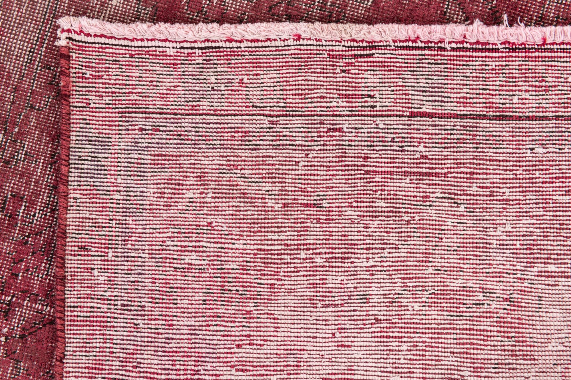 9' 4 x 12' 6 Hand Knotted Ultra Vintage Persian Wool Rug