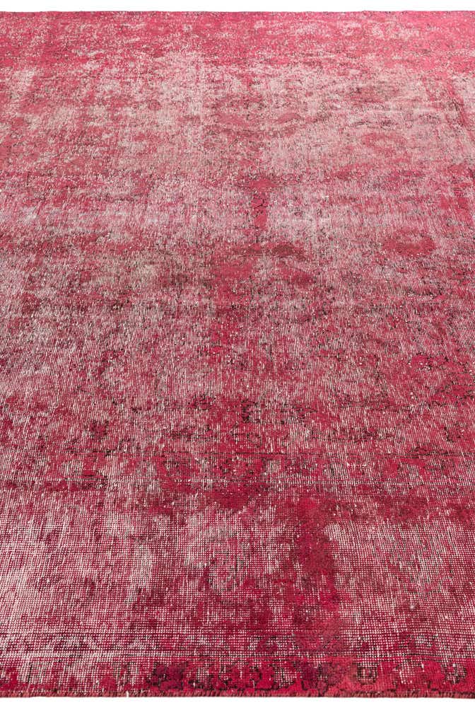 9' 4 x 12' 6 Hand Knotted Ultra Vintage Persian Wool Rug