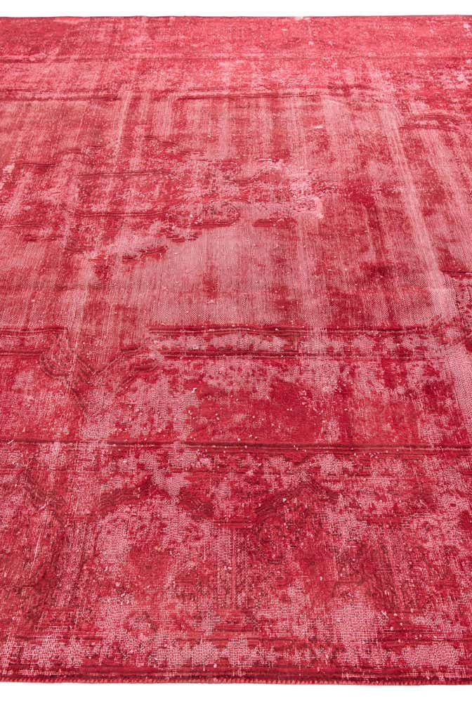 9' 4 x 12' 8 Hand Knotted Ultra Vintage Persian Wool Rug