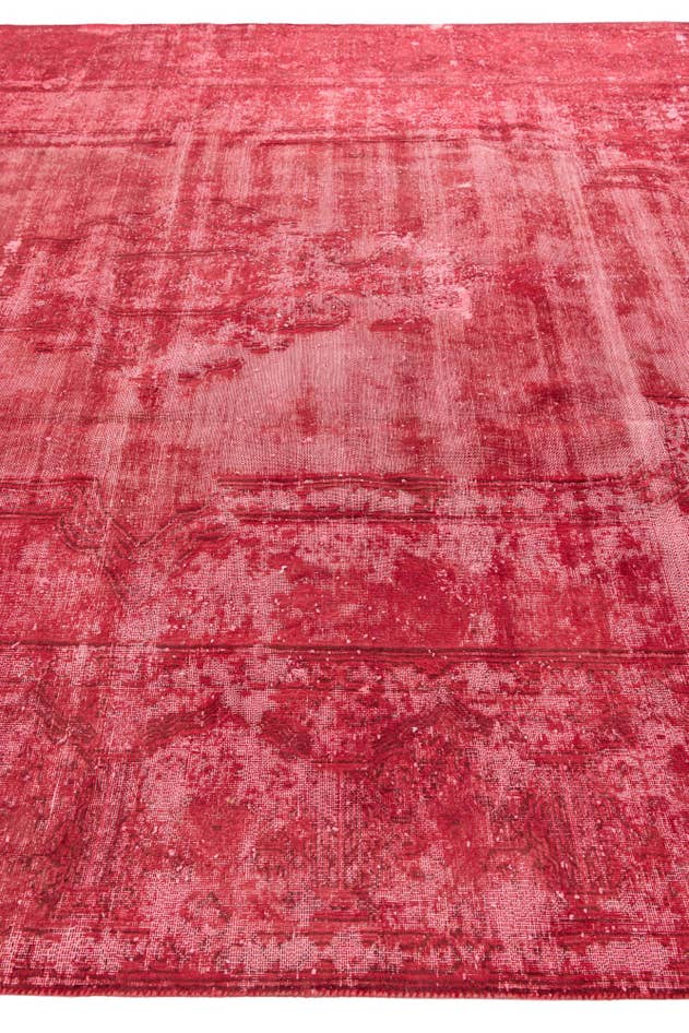 Detail image of 9' 4 x 12' 8 Hand Knotted Ultra Vintage Persian Wool Rug