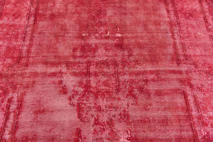 9' 4 x 12' 8 Hand Knotted Ultra Vintage Persian Wool Rug