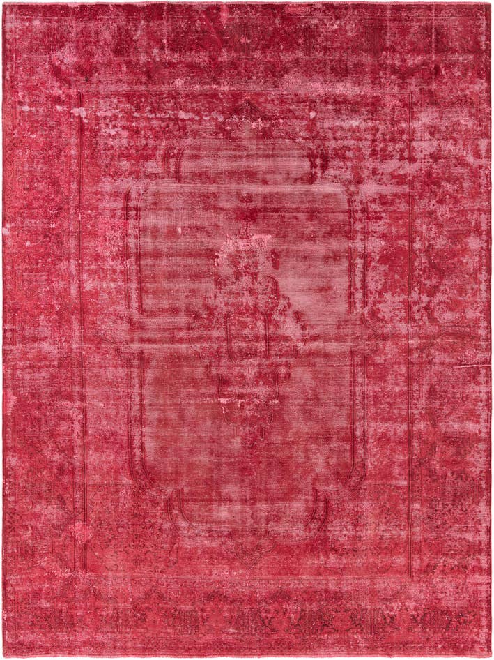 Detail image of 9' 4 x 12' 8 Hand Knotted Ultra Vintage Persian Wool Rug