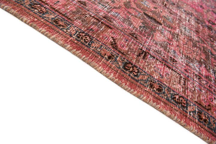 9' 5 x 12' 4 Hand Knotted Ultra Vintage Persian Wool Rug