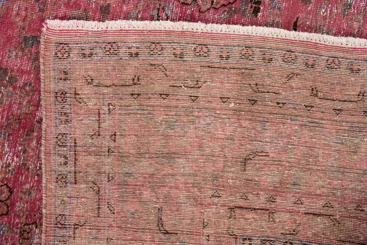 9' 5 x 12' 4 Hand Knotted Ultra Vintage Persian Wool Rug