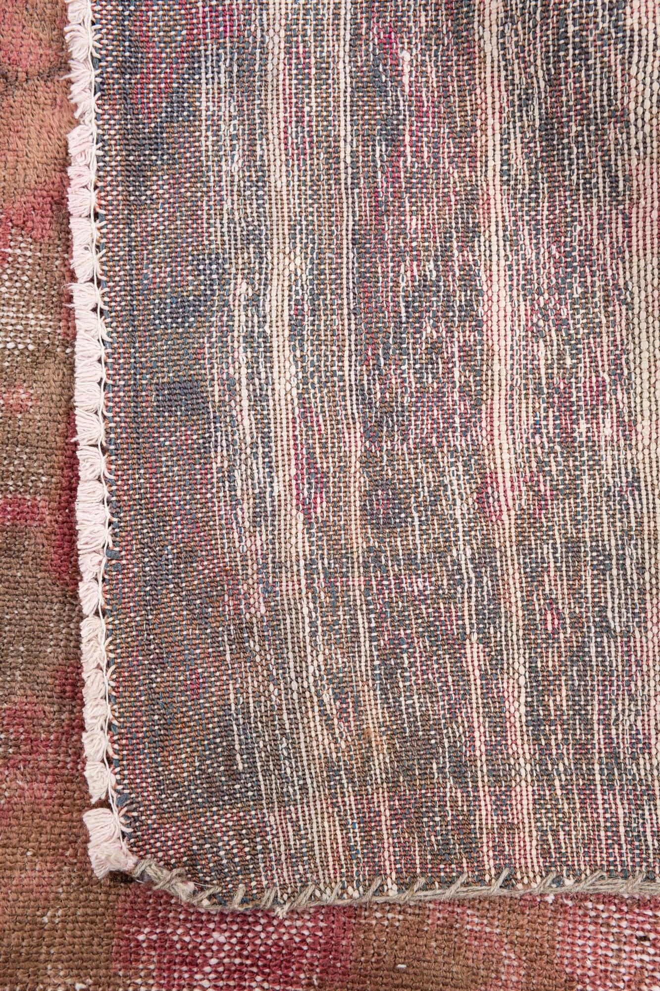 4' x 6' 7 Hand Knotted Ultra Vintage Persian Wool Rug