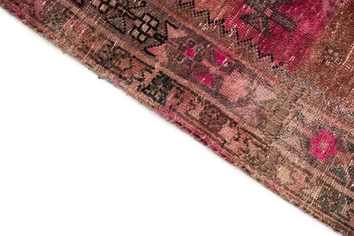 3' 3 x 5' 2 Hand Knotted Ultra Vintage Persian Wool Rug