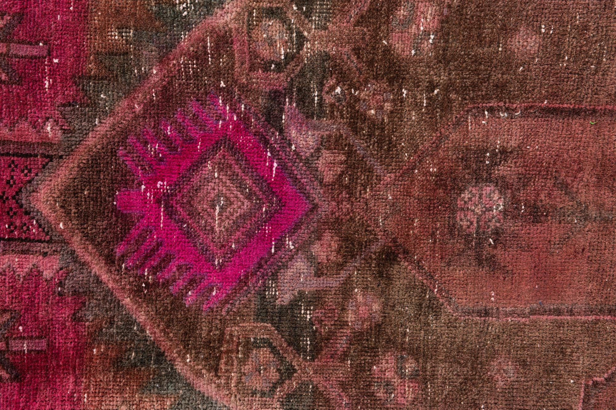 3' 3 x 5' 2 Hand Knotted Ultra Vintage Persian Wool Rug