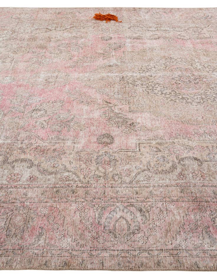 Detail image of 9' 2 x 12' 5  Hand Knotted Ultra Vintage Persian Wool Rug