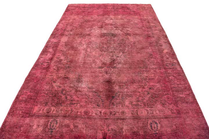 6' x 9' 1 Hand Knotted Ultra Vintage Persian Wool Rug