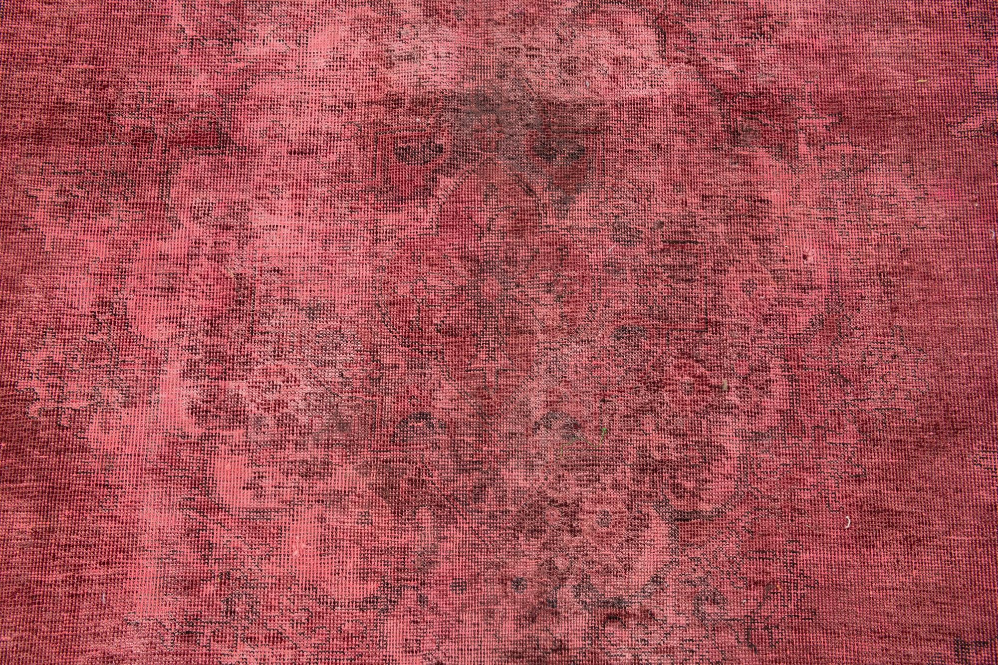 6' x 9' 1 Hand Knotted Ultra Vintage Persian Wool Rug