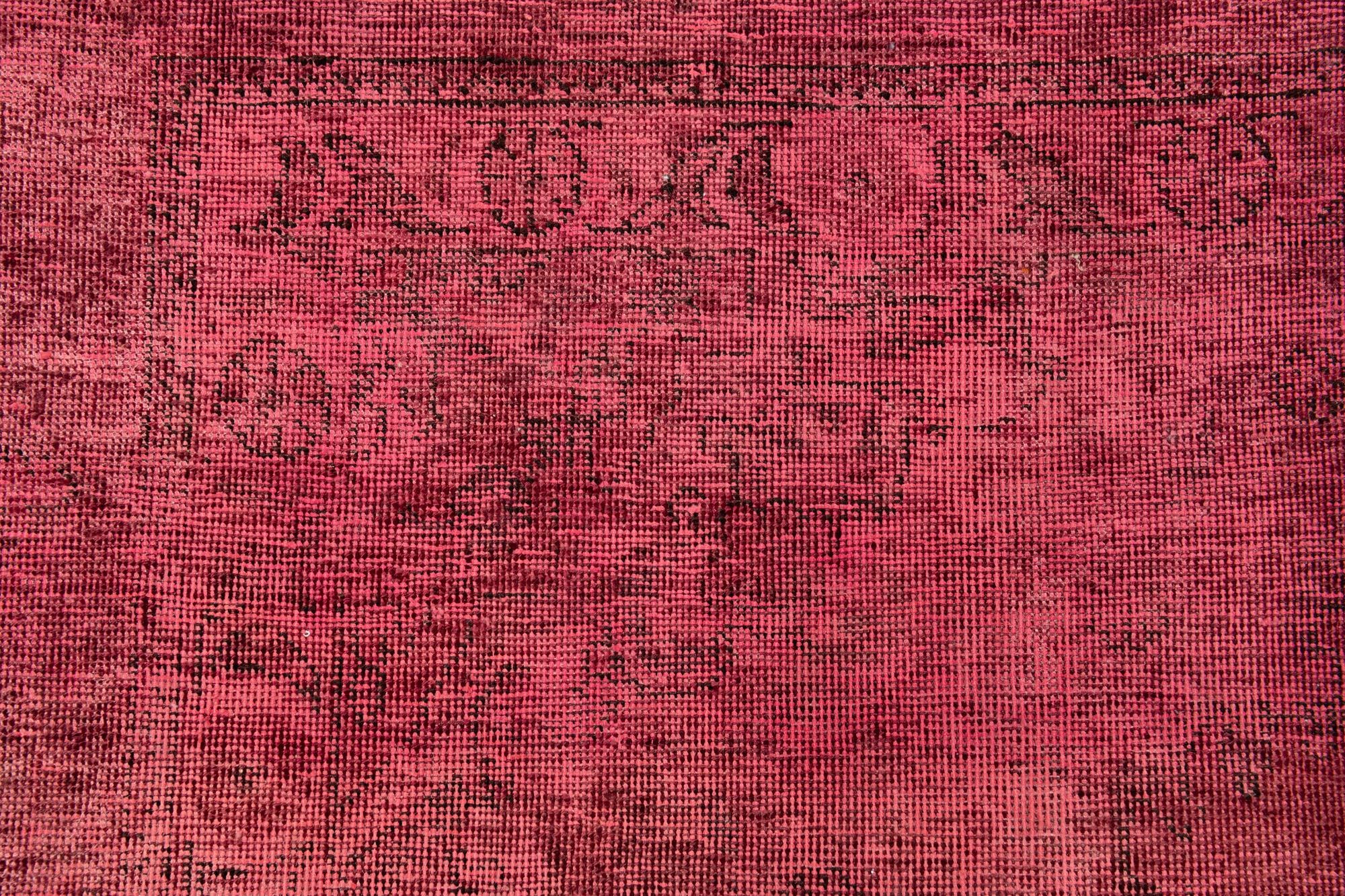 6' x 9' 1 Hand Knotted Ultra Vintage Persian Wool Rug