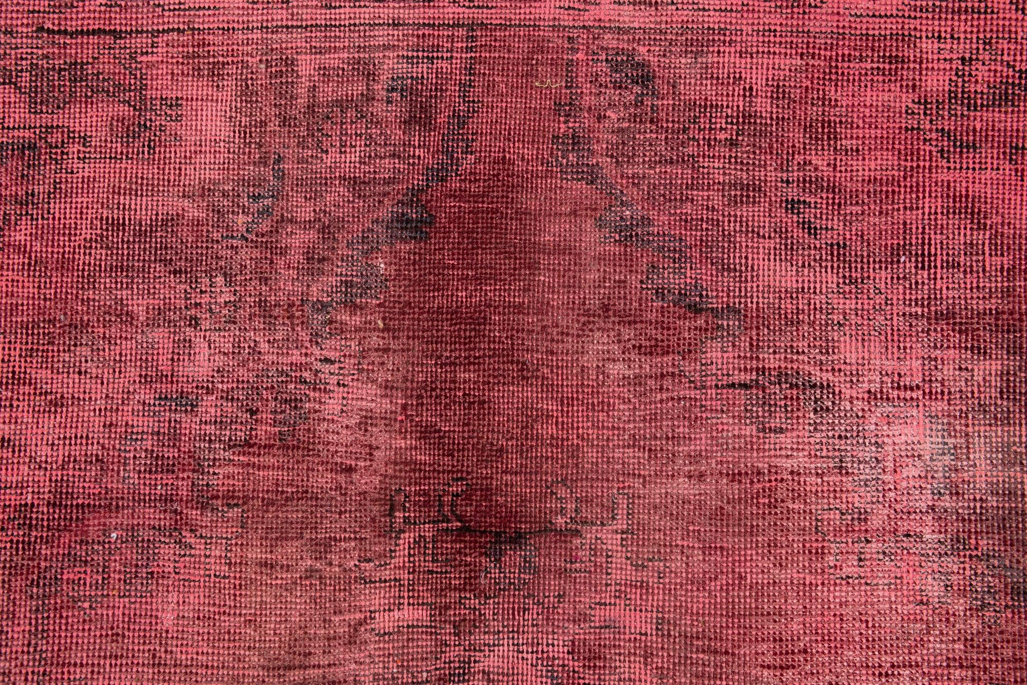 6' x 9' 1 Hand Knotted Ultra Vintage Persian Wool Rug