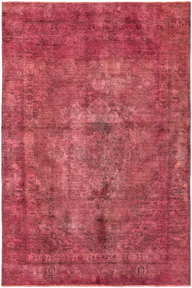 6' x 9' 1 Hand Knotted Ultra Vintage Persian Wool Rug