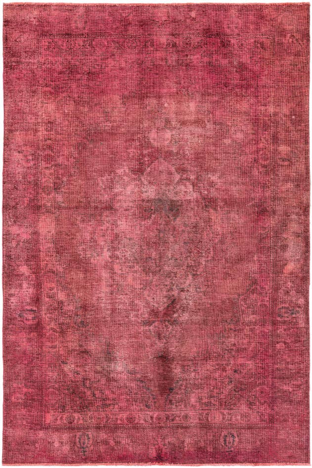 Detail image of 6' x 9' 1 Hand Knotted Ultra Vintage Persian Wool Rug