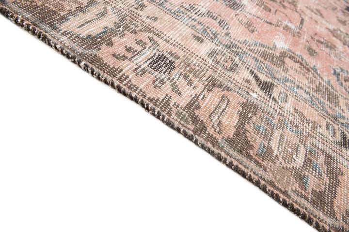 9' 3 x 11' 1 Hand Knotted Ultra Vintage Persian Wool Rug