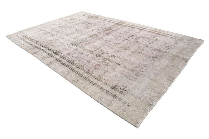 8' x 12' 3 Hand Knotted Ultra Vintage Persian Wool Rug
