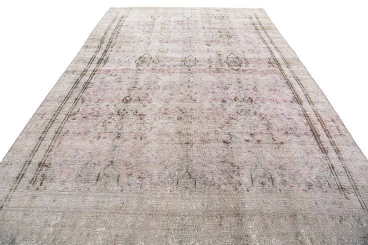 Detail image of 8' x 12' 3 Hand Knotted Ultra Vintage Persian Wool Rug