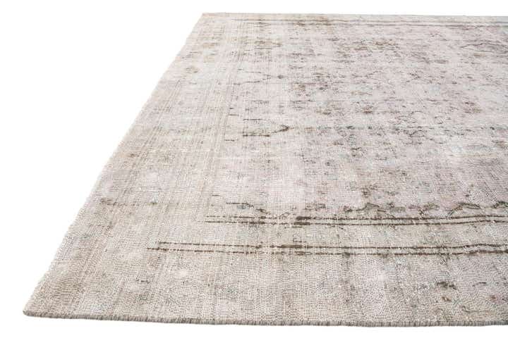 8' x 12' 3 Hand Knotted Ultra Vintage Persian Wool Rug