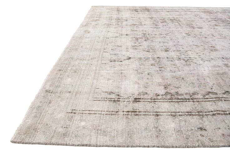 Detail image of 8' x 12' 3 Hand Knotted Ultra Vintage Persian Wool Rug
