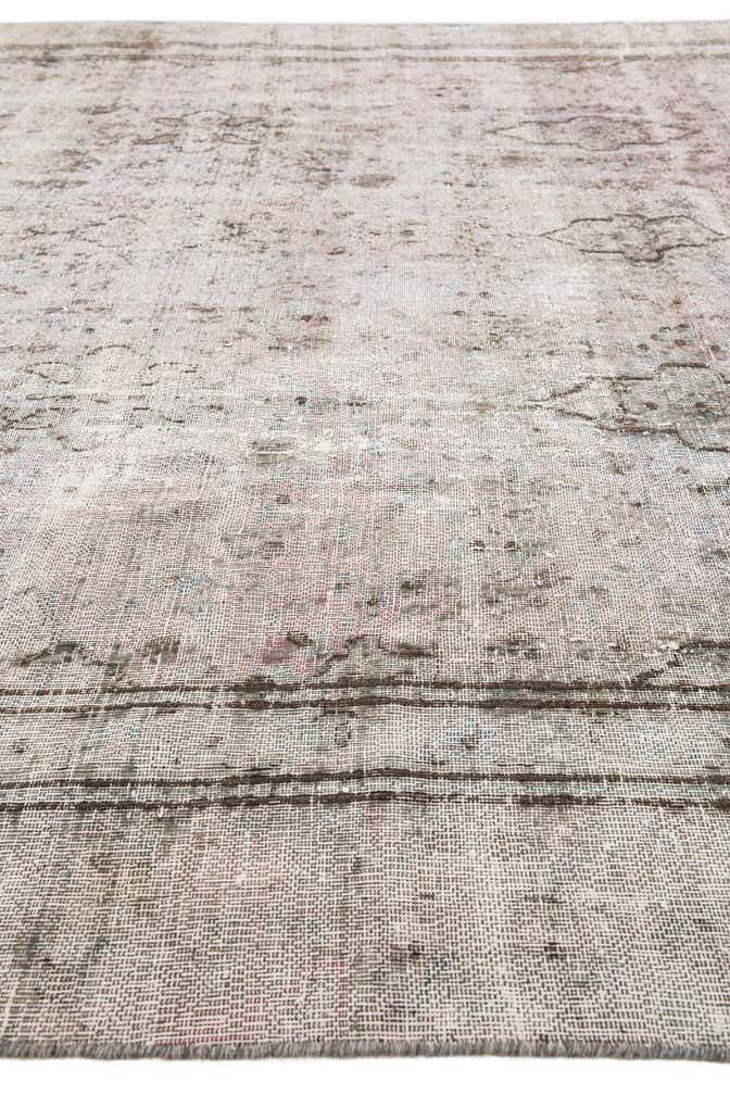 8' x 12' 3 Hand Knotted Ultra Vintage Persian Wool Rug