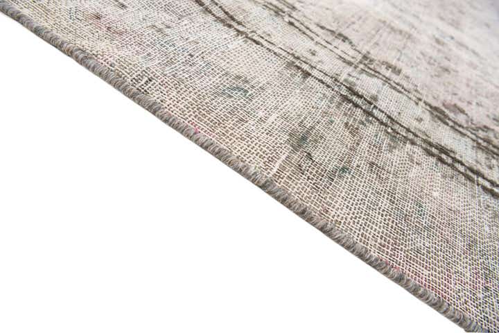 8' x 12' 3 Hand Knotted Ultra Vintage Persian Wool Rug