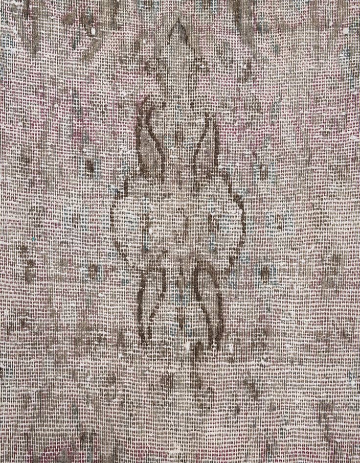Detail image of 8' x 12' 3  Hand Knotted Ultra Vintage Persian Wool Rug