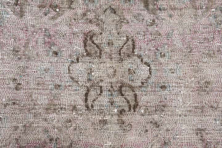 8' x 12' 3 Hand Knotted Ultra Vintage Persian Wool Rug