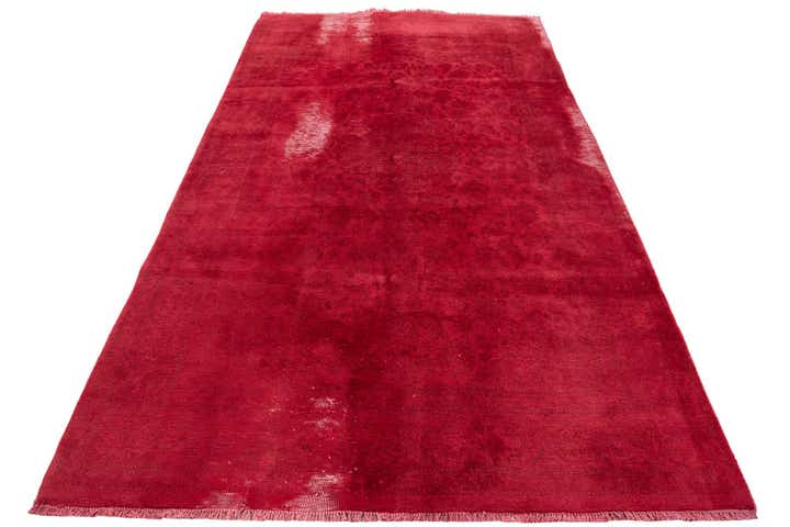 5' x 8' 6 Hand Knotted Ultra Vintage Persian Wool Rug