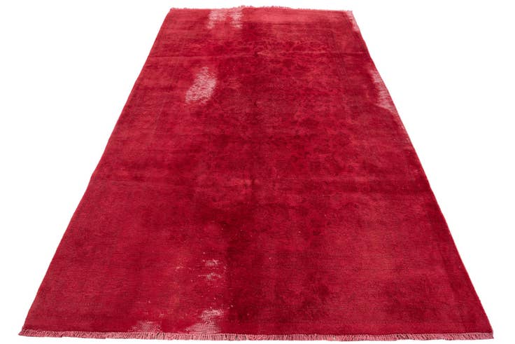 Detail image of 5' x 8' 6 Hand Knotted Ultra Vintage Persian Wool Rug