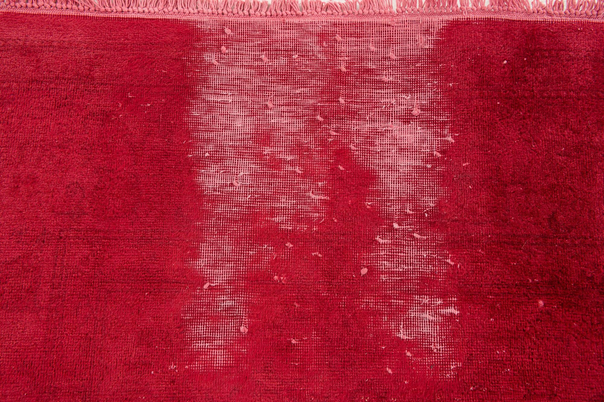 5' x 8' 6 Hand Knotted Ultra Vintage Persian Wool Rug