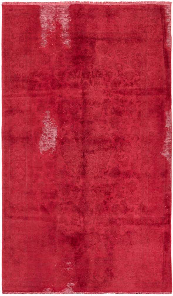 5' x 8' 6 Hand Knotted Ultra Vintage Persian Wool Rug