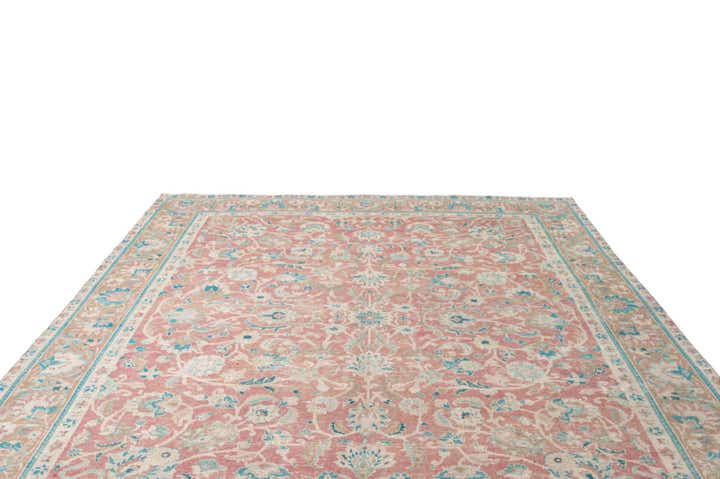 9' 9 x 13' 1 Hand Knotted Ultra Vintage Persian Wool Rug