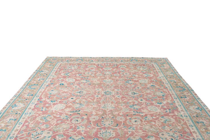 Detail image of 9' 9 x 13' 1 Hand Knotted Ultra Vintage Persian Wool Rug