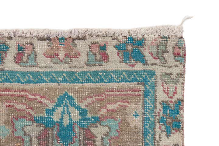 9' 9 x 13' 1 Hand Knotted Ultra Vintage Persian Wool Rug